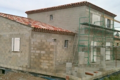 Construction, agrandissement habitation maconnée