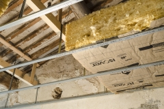 Isolation faux plafond