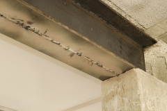 Profilé métallique, sous oeuvre, ouverture mur porteur