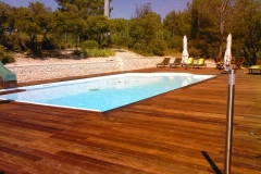 Mur en pierre de taille